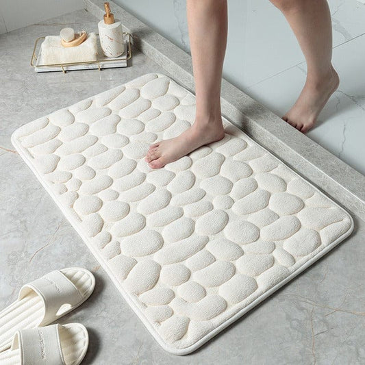 CottonStone™ Premium Anti-Slip Bath Mat for Ultimate Comfort and Safety 0