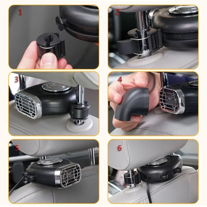 CozyDrive™ 12V Portable Car Heater – Ideal for Winter Warmth & Year-Round Comfort 5