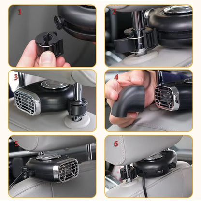 CozyDrive™ 12V Portable Car Heater – Ideal for Winter Warmth & Year-Round Comfort 5