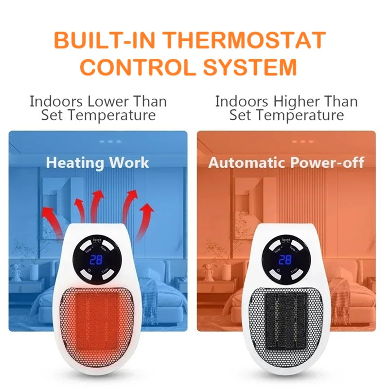 CozyHeat™ Mini Portable Heater - Best Space Heater for Quick, Energy-Efficient Warmth 2