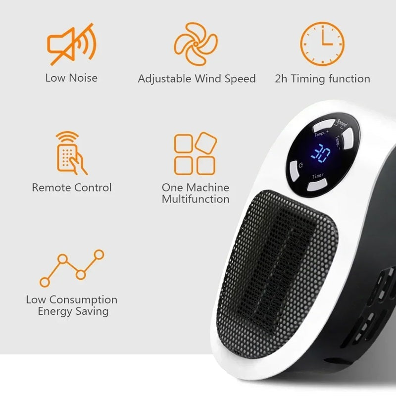 CozyHeat™ Mini Portable Heater - Best Space Heater for Quick, Energy-Efficient Warmth 5