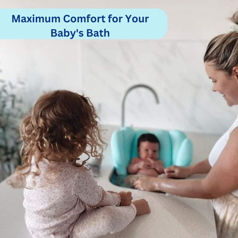 CozyNest™ Baby Sink Bather - Safe, Comfortable Bathing for Newborns Up to 6 Months 5