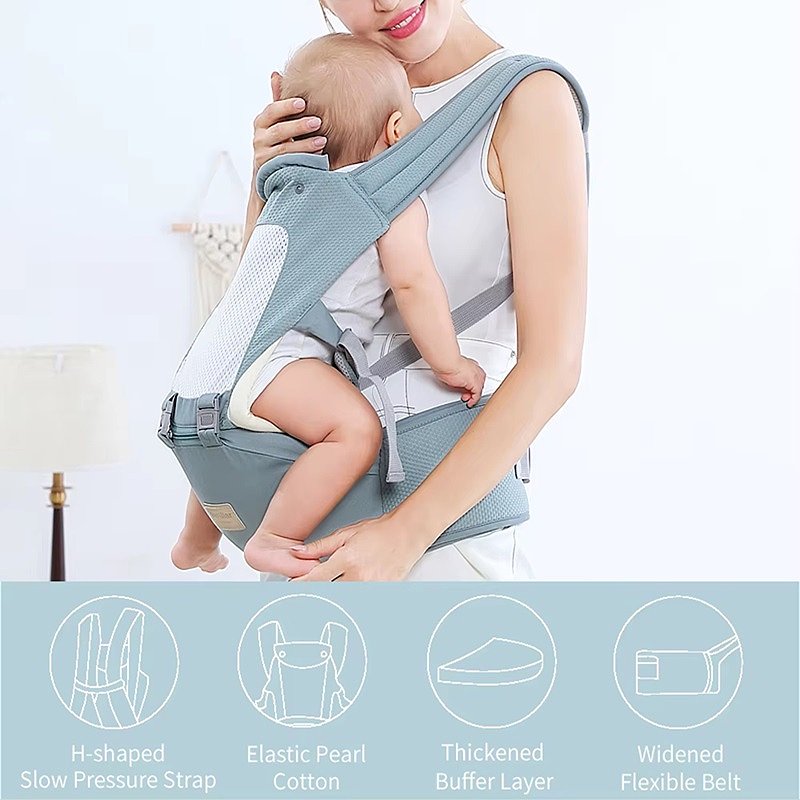 CozyNest™ Ergonomic Baby Carrier for Active Parents - Best Baby Carrier for Comfort 2