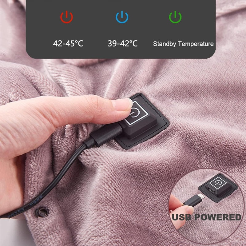 CozyWrap™ Portable Electric Heated Blanket - Best Heated Blanket for Ultimate Comfort 6