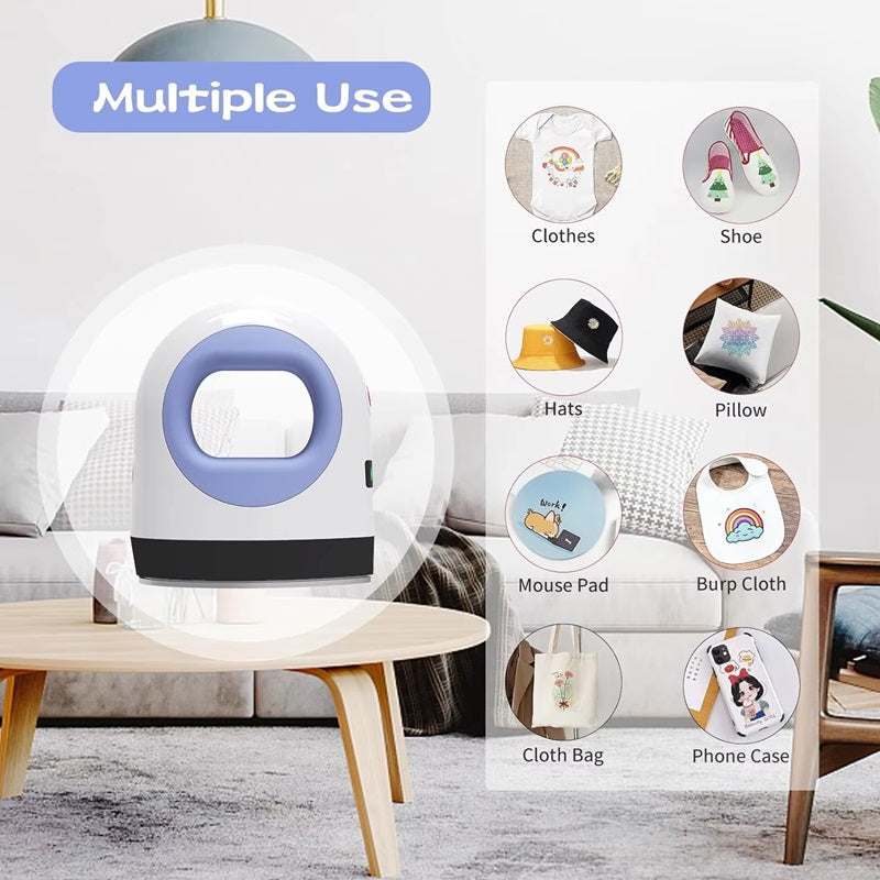 CraftMaster™ Mini Heat Press Machine for Easy Custom Heat Transfers 1
