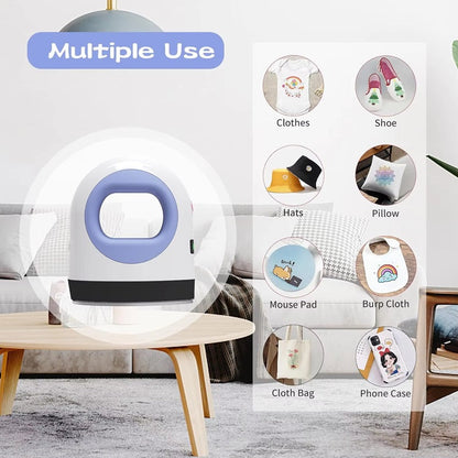 CraftMaster™ Mini Heat Press Machine for Easy Custom Heat Transfers 1