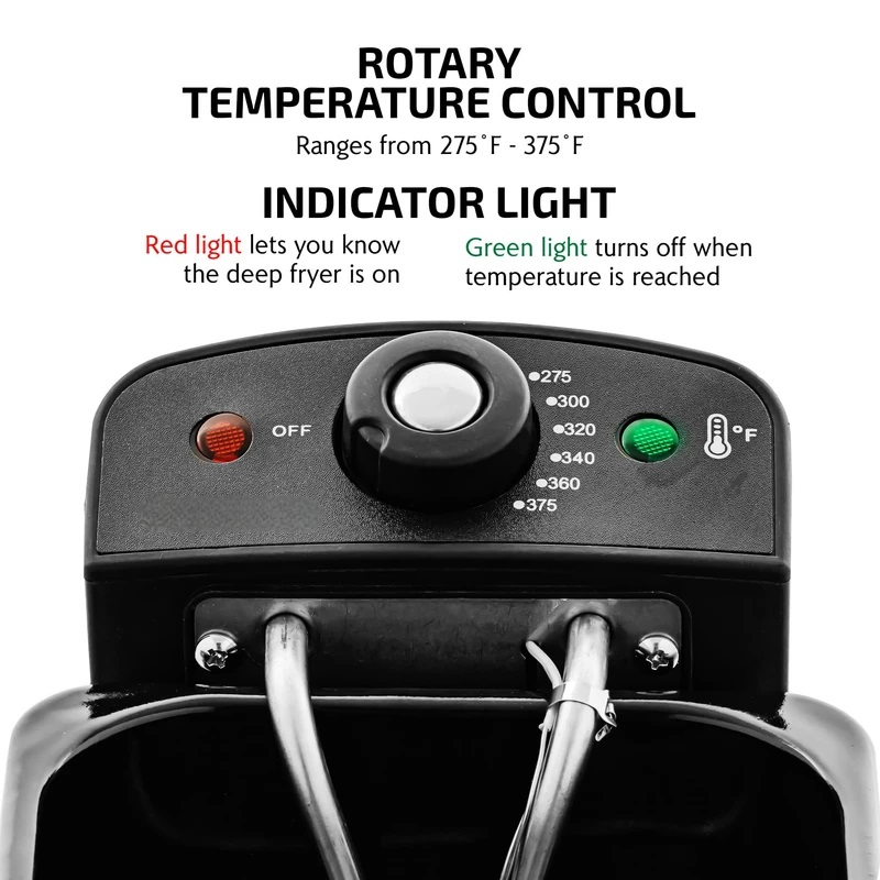 CrispyFry™ Electric Deep Fryer – Best 2L Fish Fryer for Home Cooks 5