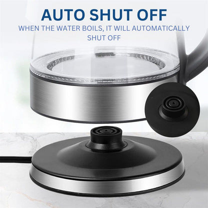 CrystalBoil™ Electric Glass Kettle – Best for Rapid Boiling Tea and Coffee 7