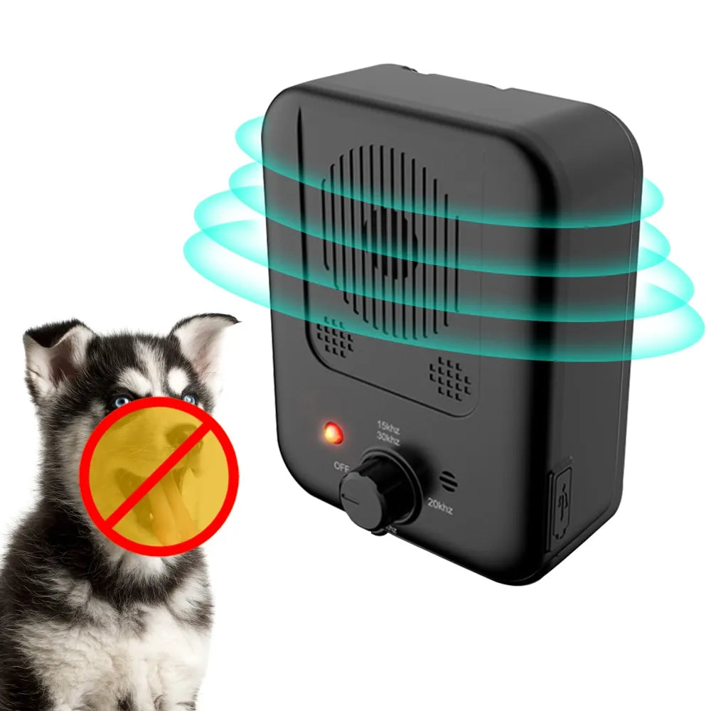 BarkAway™ Ultrasonic Dog Barking Deterrent - Best Anti Barking Device for Dogs