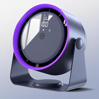 BreezeBliss™ Battery Operated Portable Fan – Safe Handheld Cooling for Everyone