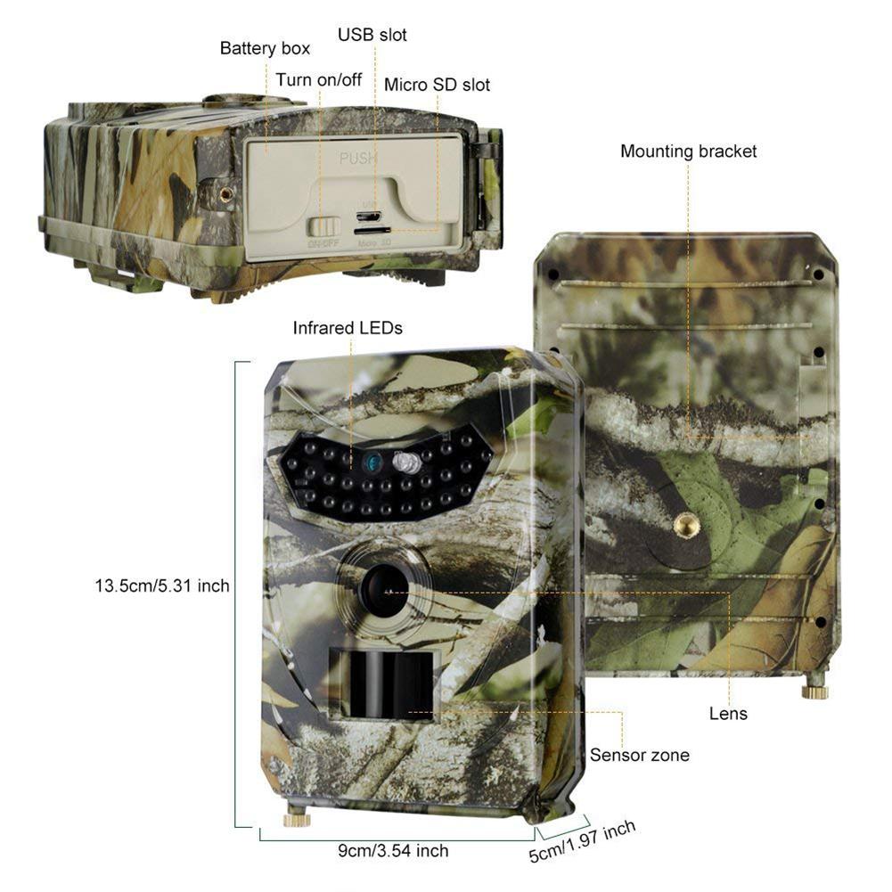 MANIKO™ 12MP Digital Hunting Trail Camera