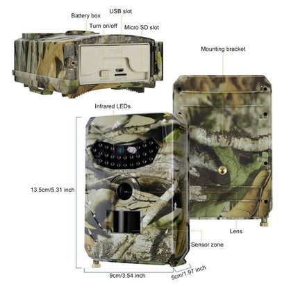 MANIKO™ 12MP Digital Hunting Trail Camera