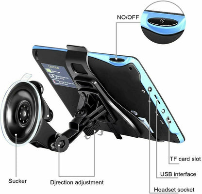 NavigatePro™ 7-Inch GPS System for Cars and Trucks - Effortless Navigation