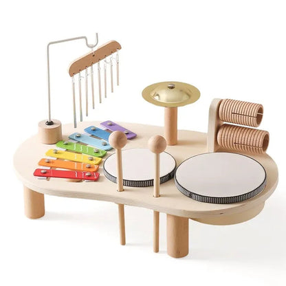 LittleMelody™ Wooden Music Station - Engaging Musical Toy for Kids Aged 2-6 5