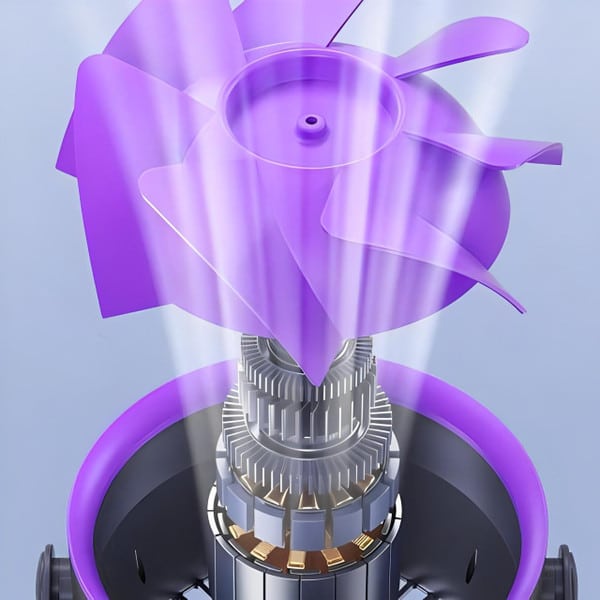 BreezeBliss™ Battery Operated Portable Fan – Safe Handheld Cooling for Everyone