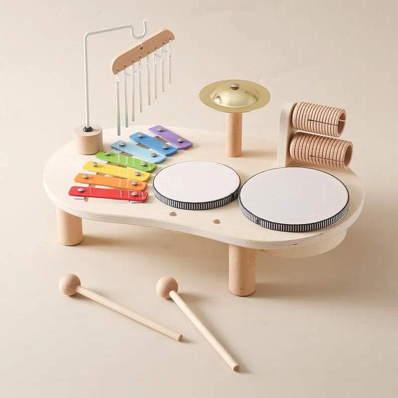 LittleMelody™ Wooden Music Station - Engaging Musical Toy for Kids Aged 2-6 7