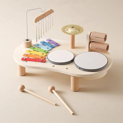 LittleMelody™ Wooden Music Station - Engaging Musical Toy for Kids Aged 2-6 7