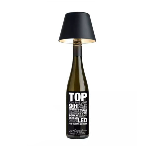 DIY Lamp™ - Wireless Rechargeable Wine Bottle Lamp Head for Creative Home Decor 0