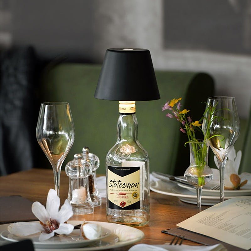 DIY Lamp™ - Wireless Rechargeable Wine Bottle Lamp Head for Creative Home Decor 2