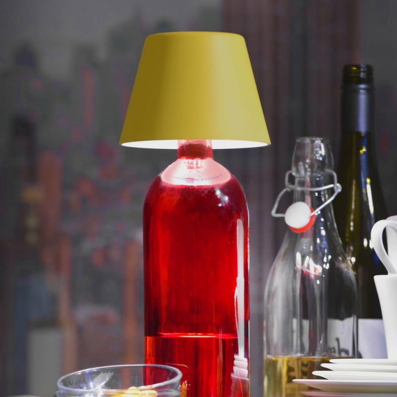 DIY Lamp™ - Wireless Rechargeable Wine Bottle Lamp Head for Creative Home Decor 5