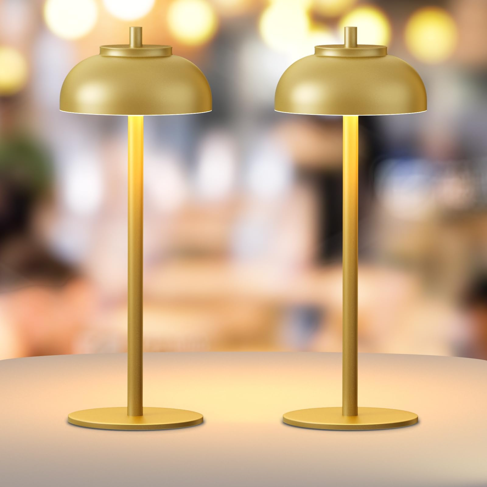 DazzleLite™ Cordless Touch-Control Table Lamp for Modern Living Spaces 0