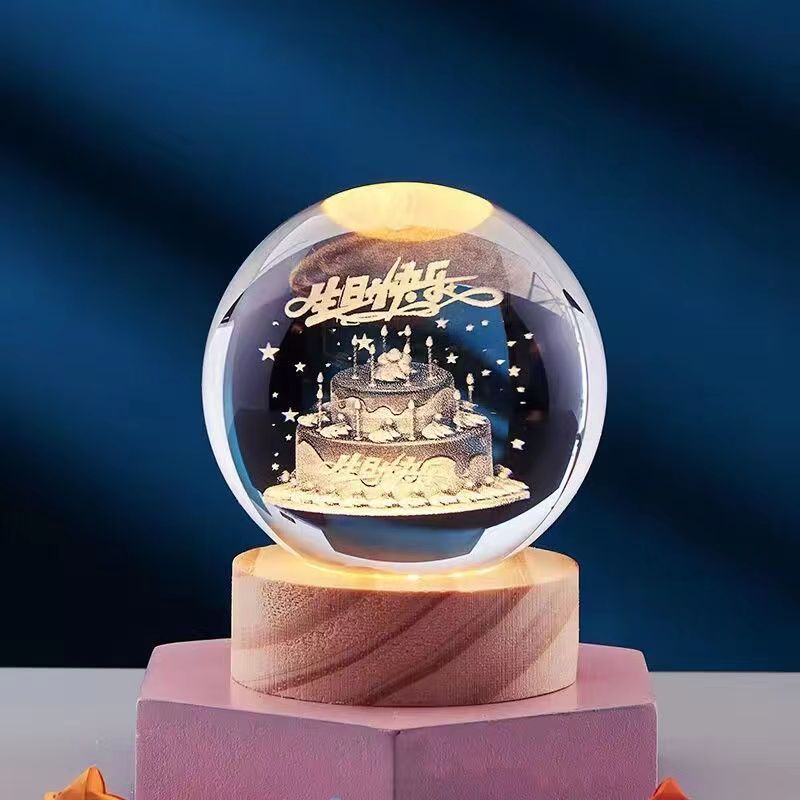 DeerLight™ Elegant 3D Crystal Table Lamp for Living Room and Bedroom Ambiance 4
