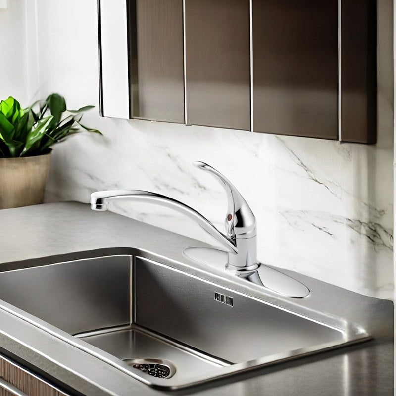 DeltaFaucet™ Single-Handle Kitchen Faucet – Effortless Control for Every Home 0