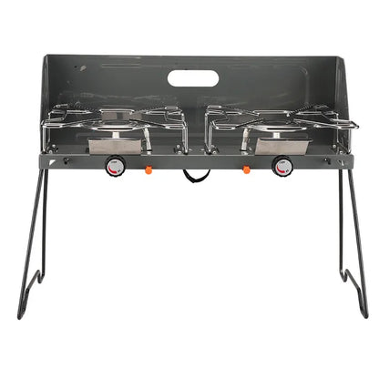 MANIKO™ Foldable Double Burner Camping Stove