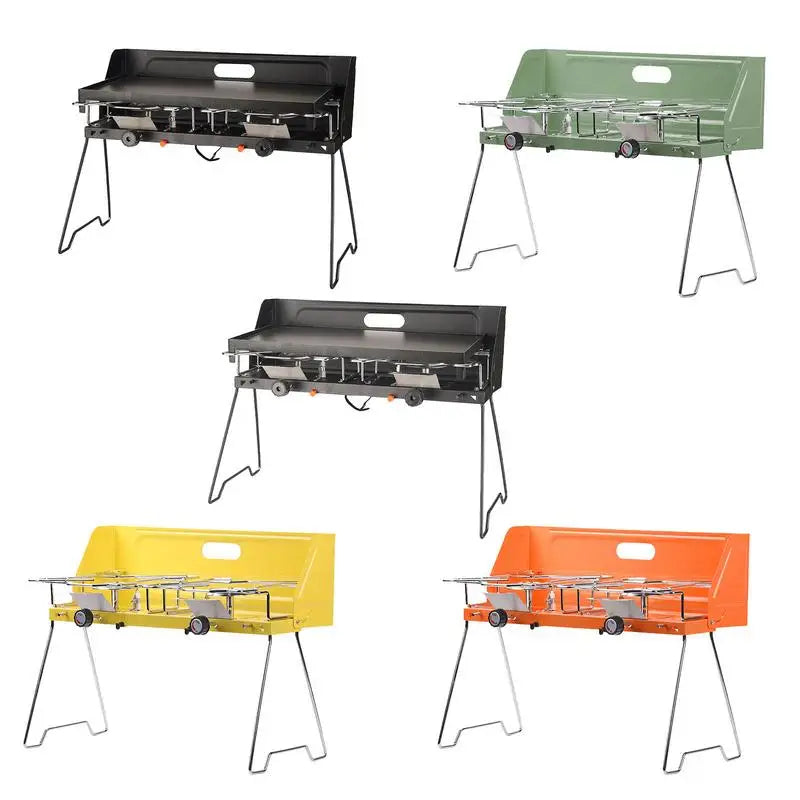 MANIKO™ Foldable Double Burner Camping Stove