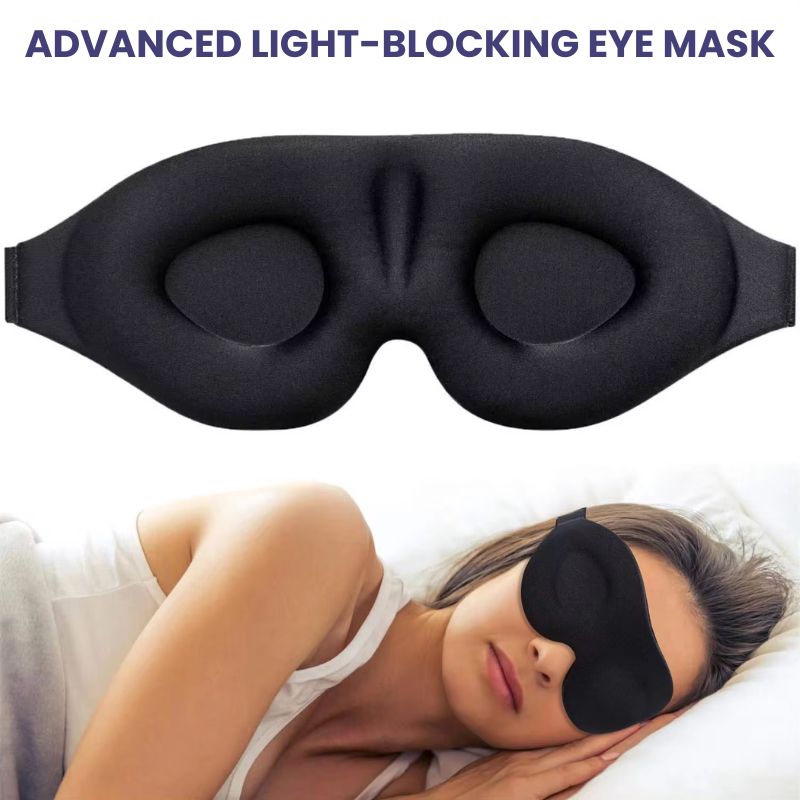 DreamComfort™ 3D Blackout Sleep Mask for Ultimate Comfort and Relaxation 3