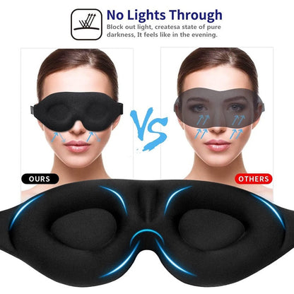 DreamComfort™ 3D Blackout Sleep Mask for Ultimate Comfort and Relaxation 4