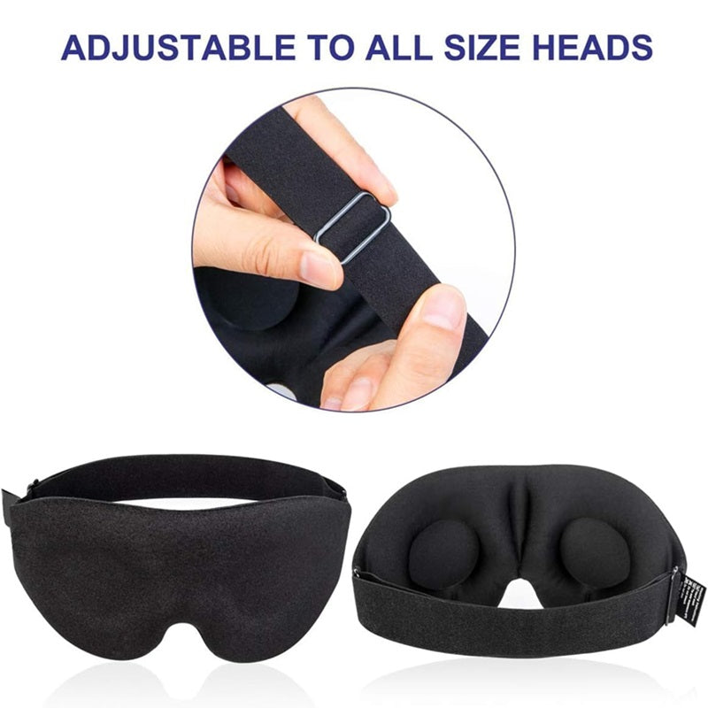 DreamComfort™ 3D Blackout Sleep Mask for Ultimate Comfort and Relaxation 6