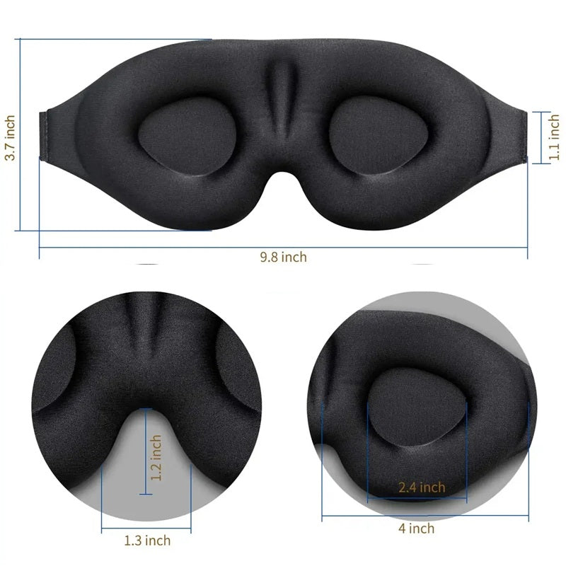 DreamComfort™ 3D Blackout Sleep Mask for Ultimate Comfort and Relaxation 8