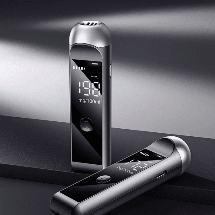 BreatheSafe™ Portable Breathalyzer for Safe, Hygienic Alcohol Testing Anytime