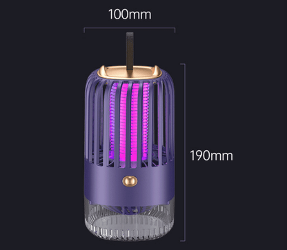 EcoGuard™ Insect Repellent Lamp - USB Ultrasonic Bug Control for Home & Outdoors