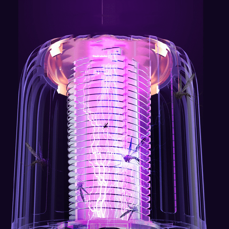 EcoGuard™ Insect Repellent Lamp - USB Ultrasonic Bug Control for Home & Outdoors