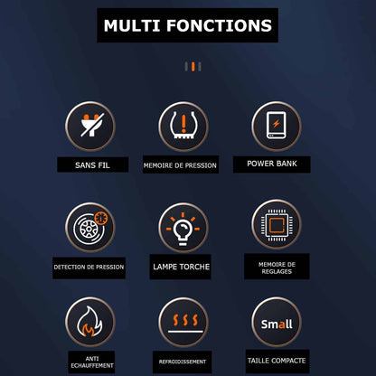 SmartAir™ Portable Tire Inflator with Gauge – Your Go-To Air Pump for Cars and Bikes