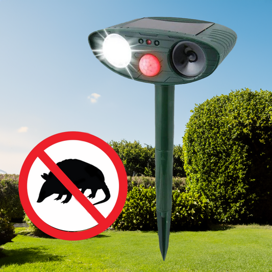 EcoGuard™ Ultrasonic Armadillo Repellent for Safe Yard Protection 0