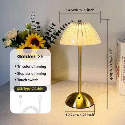 Elegant LED Dimmable Table Lamp™ - Stylish Cordless Lighting for Bedside or Desk 8