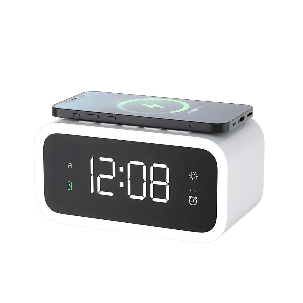 Multitime™ 2-in-1 Alarm Clock With Wireless Charging - Best Digital Clock For Easy Mornings