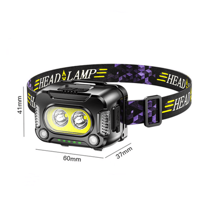 BrightBeam™ Best Rechargeable Headlamp for Hands-Free Illumination Anywhere