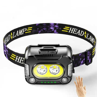 BrightBeam™ Best Rechargeable Headlamp for Hands-Free Illumination Anywhere