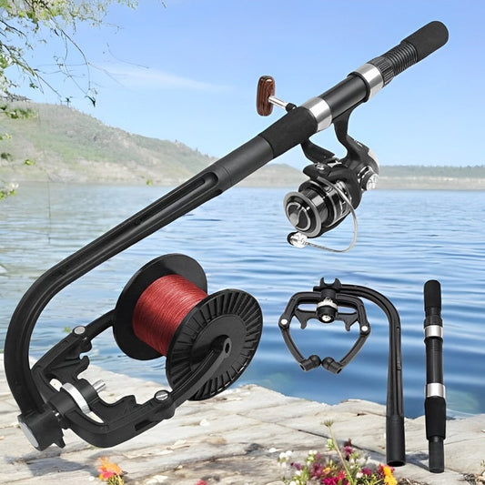FishMaster™ Portable Fishing Line Winder Spooler for Easy, Tangle-Free Setup 0