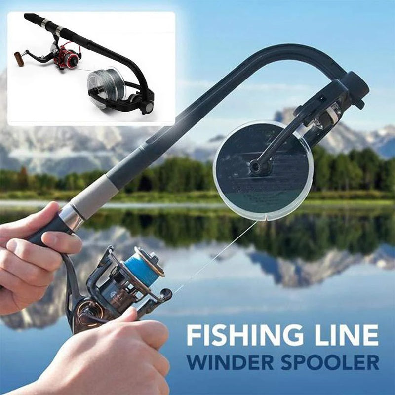 FishMaster™ Portable Fishing Line Winder Spooler for Easy, Tangle-Free Setup 1