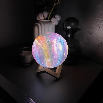 Freelastics™ Galaxy Moon Lamp - Ideal Cosmic Decor for Relaxation and Focus 0