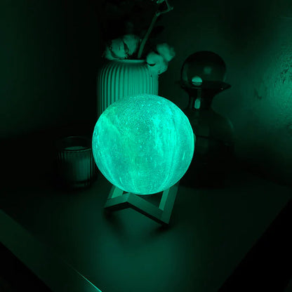 Freelastics™ Galaxy Moon Lamp - Ideal Cosmic Decor for Relaxation and Focus 3