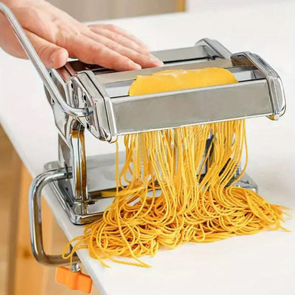FreshPasta™ Compact Stainless Steel Pasta Maker Machine for Homemade Pasta Lovers 4