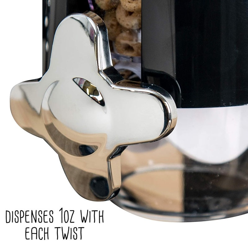 FreshServe™ Dual Cereal Dispenser for Easy Dry Food Storage and Portion Control 2