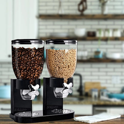 FreshServe™ Dual Cereal Dispenser for Easy Dry Food Storage and Portion Control 6