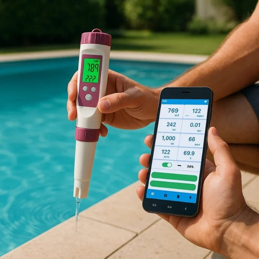 AquaSmart™ Digital Pool Water Tester – Best 7-in-1 Test Kit for Pools and Spas 1